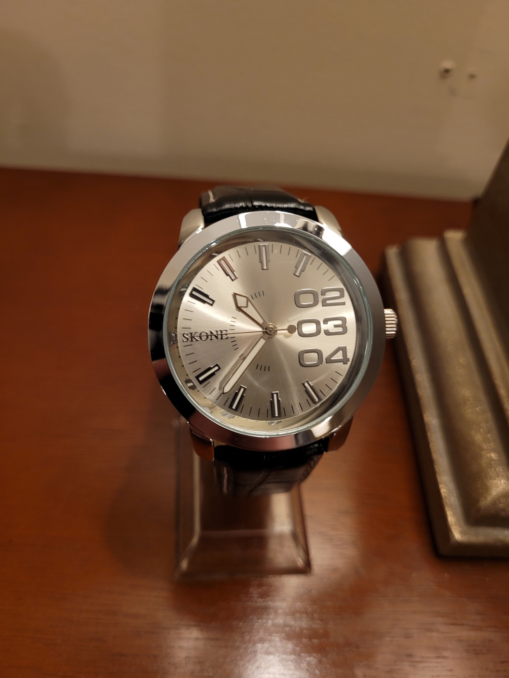 Brand New Skone Silver Men's Watch